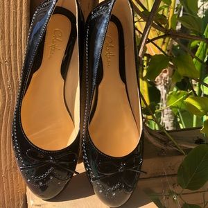Cole Haan patent leather flats